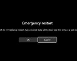 How to Enable Emergency Restart in Windows 11