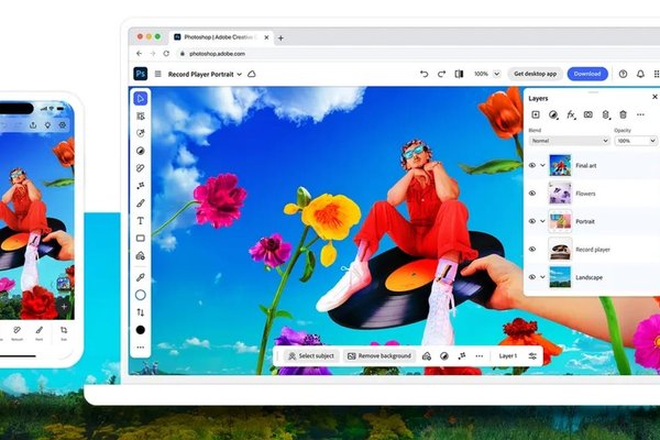 Unlock Adobes Photoshop for iPhone and Web at an Affordable Rate 