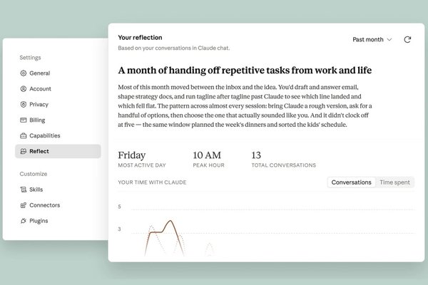 Claude Reflect Is Like Spotify Wrapped for Your AI Chat History
