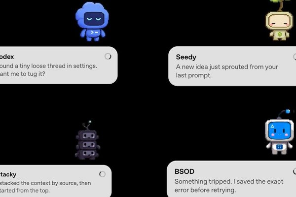 OpenAIs Codex now has a tiny AI pet that keeps you updated while you code