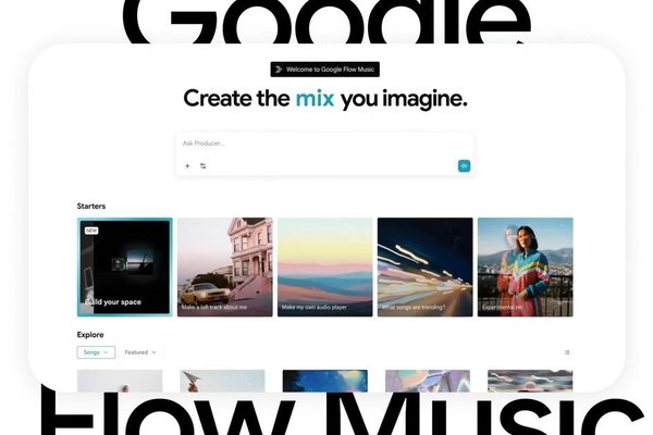 Google Flow Music Spaces is becoming an all-in-one AI music studio