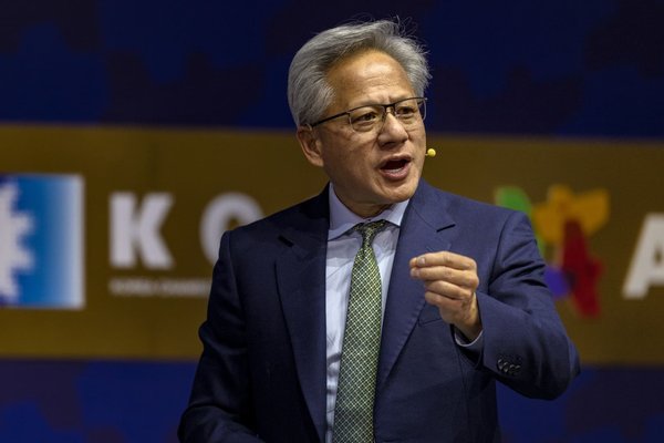 Nvidia CEO Jensen Huang says AI is in a virtuous cycle. Heres what he means