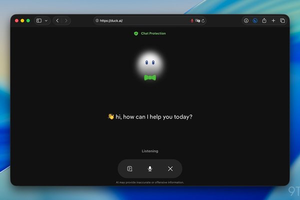 DuckDuckGo adds free, encrypted real-time AI voice chat to Duck.ai