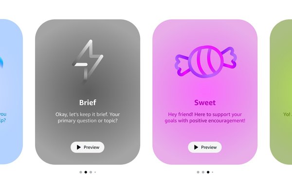 Amazon introduces three personality styles for Alexa 