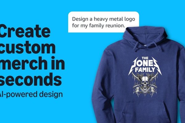 Amazon now lets you design custom merch using AI