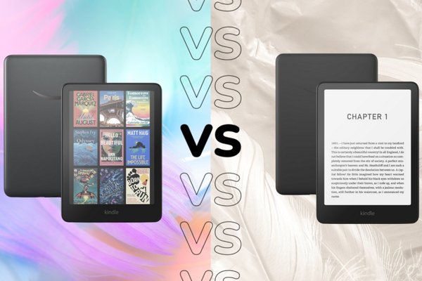 Comparing Amazon Kindle Colorsoft and Kindle Paperwhite 2024