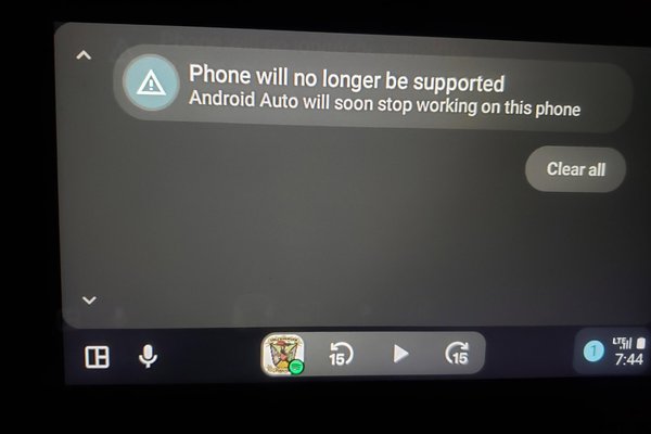 Android Auto could soon stop working on millions of phones