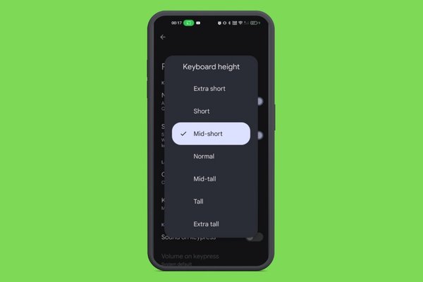 How to Make Android Keyboard Bigger