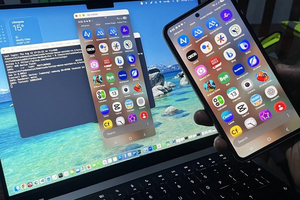 You Can Mirror Your Android Phone To A MacBook - Heres How