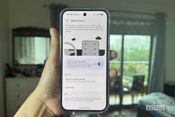 Googles clever Android 17 motion sickness feature is finally rolling out