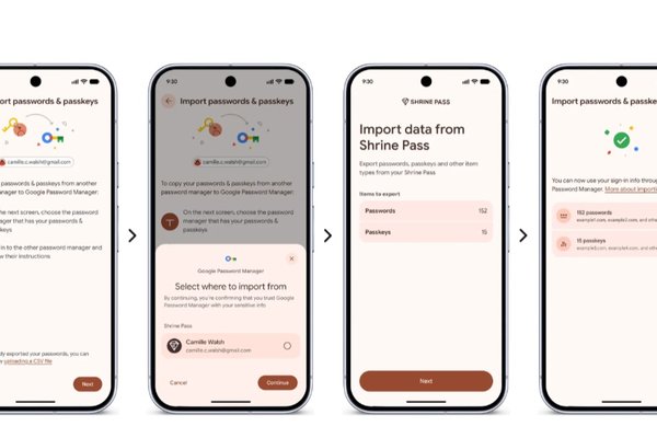 Android Now Supports Password and Passkey Migrations