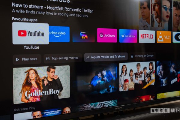 Android TV gets silently updated with more home screen content tabs  whether you like it or not
