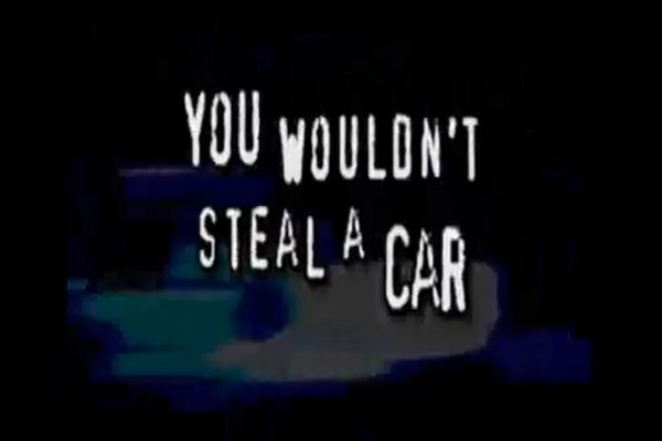 Iconic You Wouldnt Steal a Car Anti-Piracy Campaign Accused of Pirated Font Use