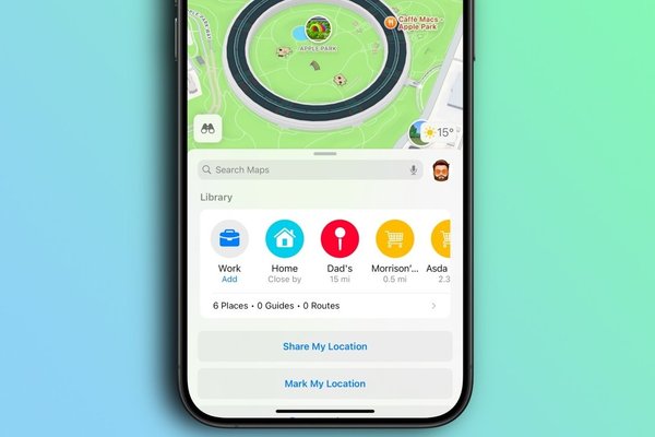 How to use the Apple Maps Library feature