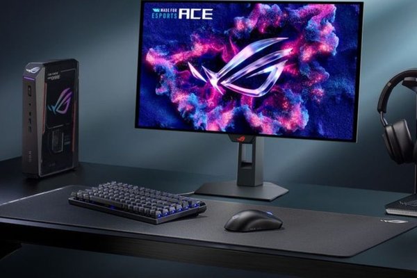 Asus reveals worlds first OLED esports monitor and a Color ePaper secondary display