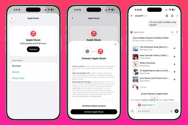ChatGPTs Apple Music Integration Is Now Live