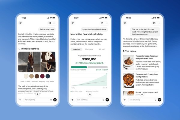 ChatGPT is getting a lot more visual, with the launch of a new interface
