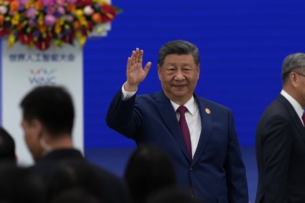 Xi pitches China as AI partner to developing world, warns against risks and security overreach