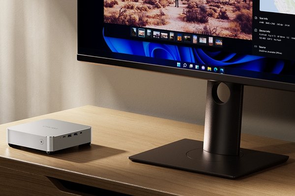  This is probably the best Apple Mac Mini Windows Mini PC alternative on the market right now - $378 Chuwi AuBox Mini drives four 4K monitors and has a Radeon 780M GPU 