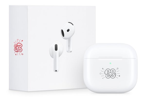 Apple released limited edition AirPods 4 for the Year of the Snake