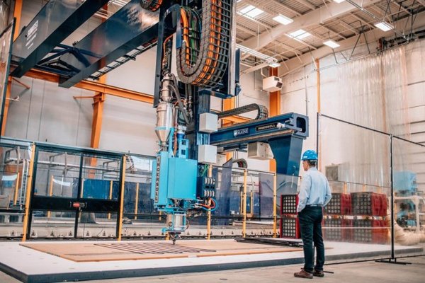 The worlds biggest 3D printer can a make a house in under 80 hours