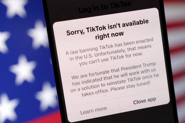 Apple, Google remove TikTok from stores as app halts service in U.S.