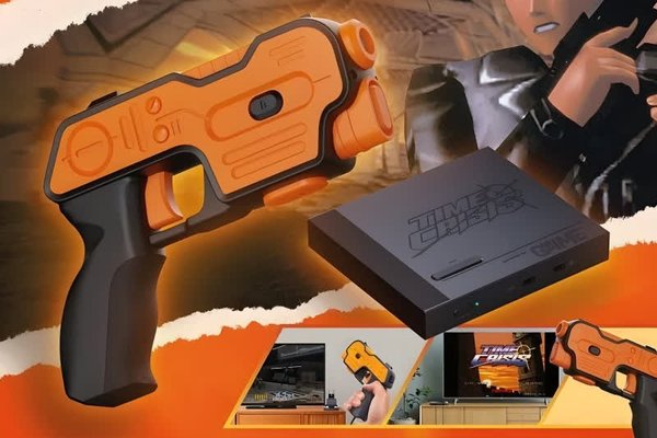 New AI-powered light gun brings Time Crisis to modern TVs