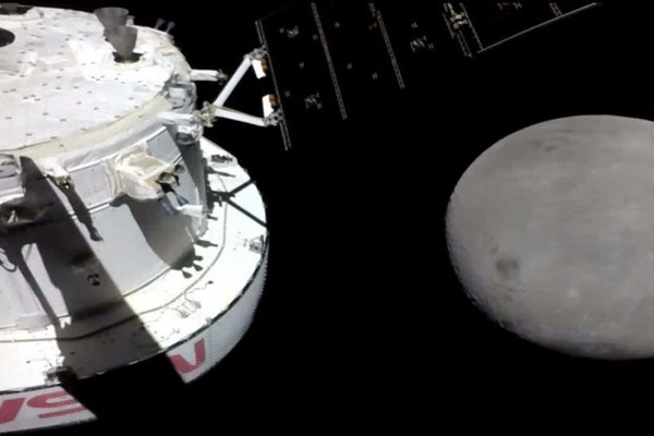 NASAs flagship Artemis I mission has flown past the moon