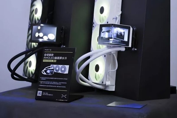 Take a look at the worlds first liquid AIO coolers to feature a curved AMOLED display