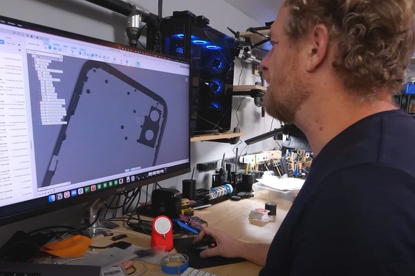 How and Why a Reverse Engineer 3D-Printed an iPhone
