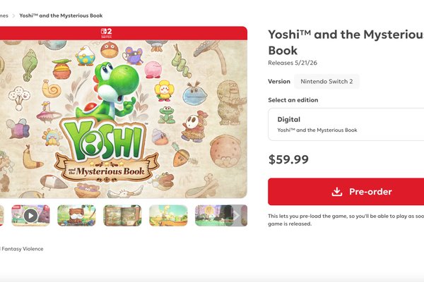 Nintendo to start charging different prices for first-party digital and physical games