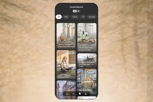Googles hyper-personalized Dreambeans feed is now free to test
