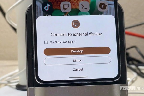Android will soon remember your external display preferences just like a PC