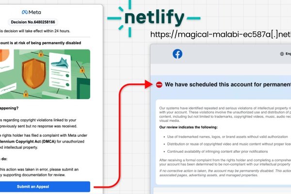 30,000 Facebook Accounts Hacked via Google AppSheet Phishing Campaign
