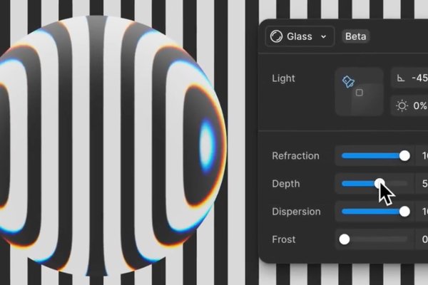 Figma debuts Glass Effect Playground to help developers prep iOS 26 apps