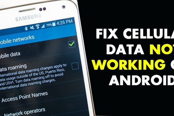 How to Fix Mobile Data Not Working On Android