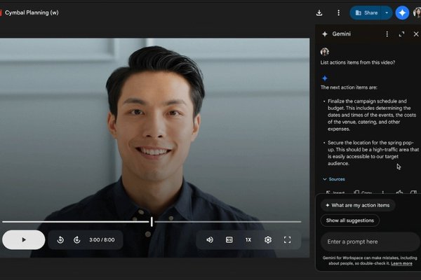 Googles Gemini AI Revolutionizes Video Analysis in Google Drive