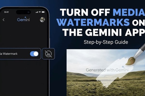 How to Turn Off Media Watermarks on the Gemini App