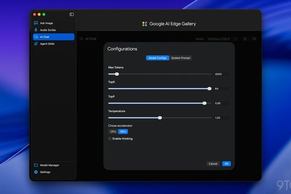 Google AI Edge Gallery launches on macOS, letting Mac users run Gemini models locally