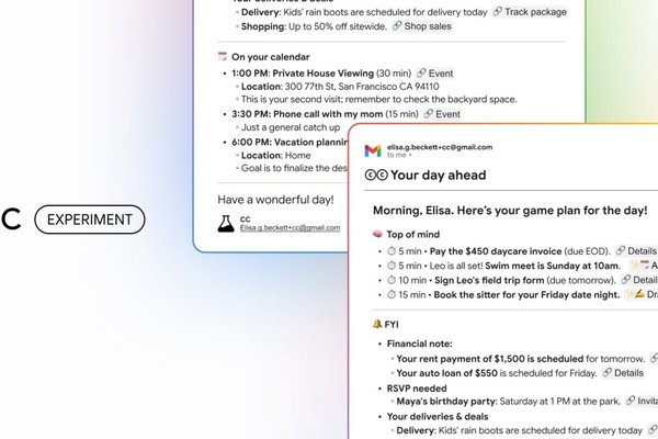 Google tests an email-based productivity assistant