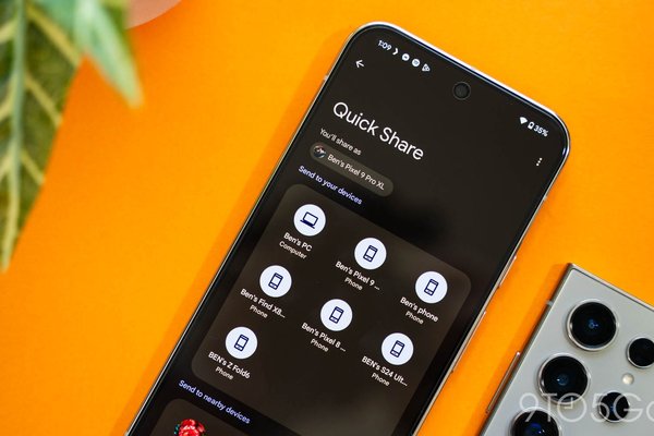 Google looks to be adding account-based Quick Share support for iPhone