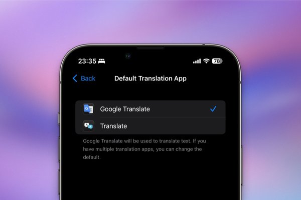 How to Set Google Translate as Your iPhones Default Translation App