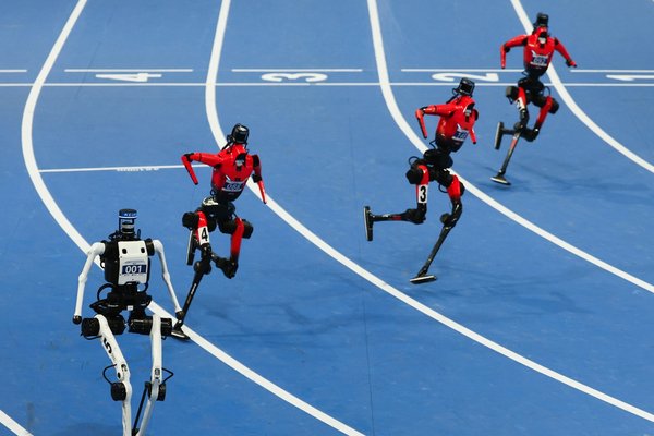 Humanoid robots have beaten Usain Bolts 100-meter dash record