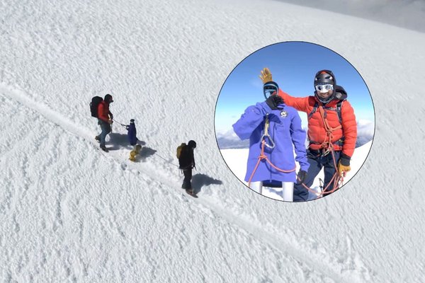 Humanoid Robot Preparing to Climb Mount Everest