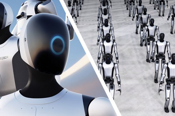  Chinas UBTech opens world-first factory that builds a humanoid robot every ten minutes  14,000 square meter plant will deliver army of 10,000 robots a year 