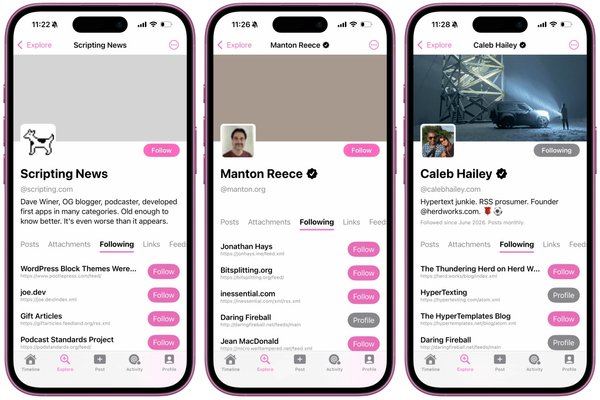A new app, HyperTexting, turns the open web into a scrollable social media-like feed