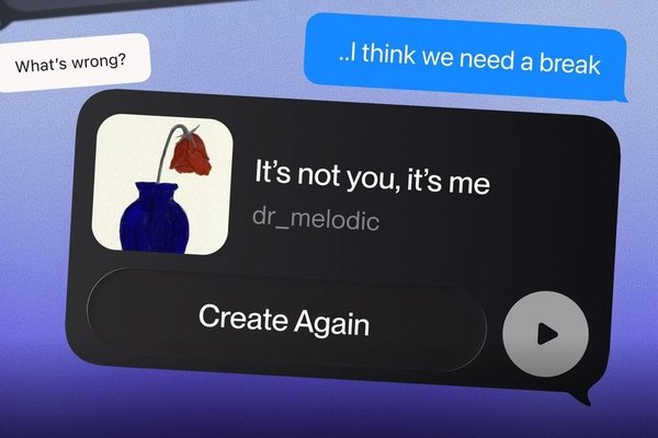 You can now generate songs in your iMessage chats