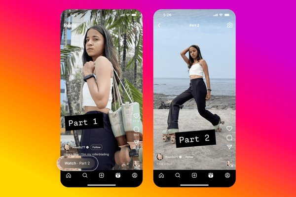 Instagram now lets creators link multiple reels in a series
