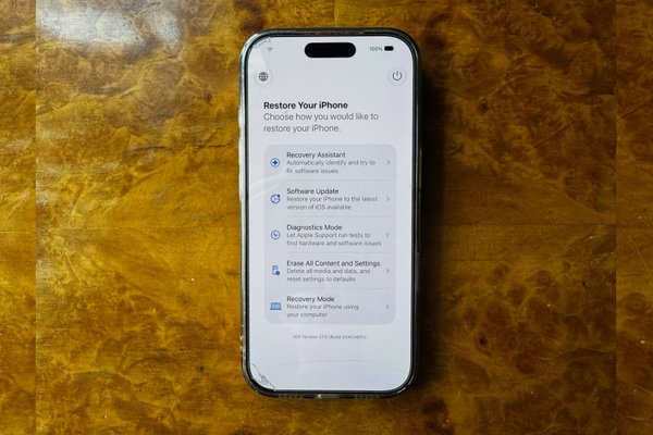 iOS 27: Access the New iPhone Recovery Screen