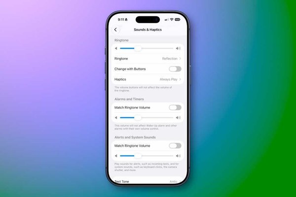 iOS 27 finally lets you separately adjust the volume of ringtones, alarms, and alerts